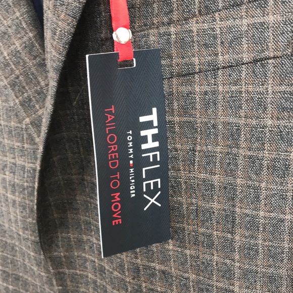 Tommy Hilfiger Mens Suit Separate Brown Size 38 Long Blazer Modern $295